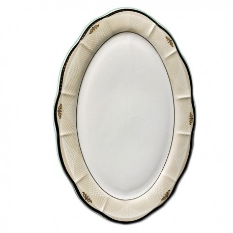 Flower Aur Platou oval 35 cm, cal.b