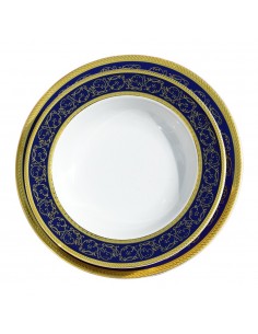 Set Farfurii 18 piese Capricio Albastru