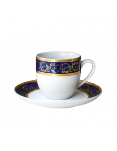Set Cafea 12 piese Capricio Albastru