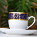 Serviciu Cafea 15 piese Capricio Albastru