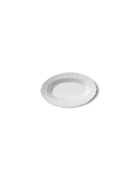 Platou oval portelan 24 cm x 15 cm, linia Berlin.