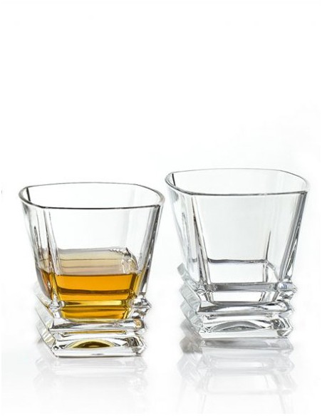 Set 6 Pahare Whisky 310 ml Cristal Bohemia model Rocky
