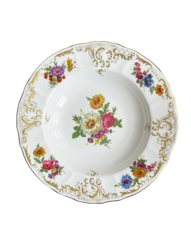 Farfurie adanca 23 cm Berlin Premium Meissen Flowers