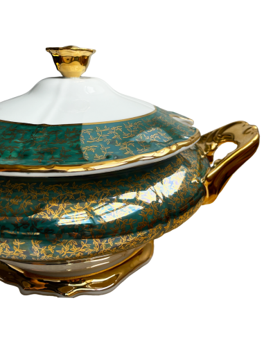 Detaliu Supiera Angelique Smarald Gold