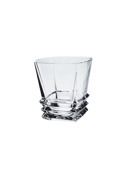 Set 6 Pahare Whisky 310 ml Cristal Bohemia model Rocky