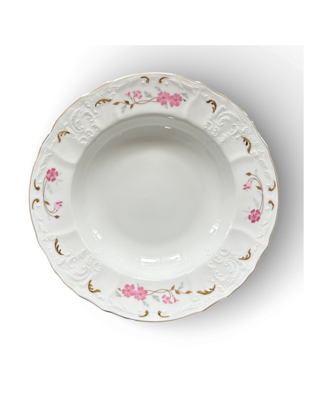 Farfurie adanca 23 cm Berlin Premium Casa cu Flori