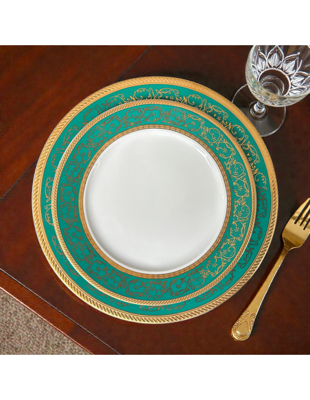 Set Farfurii 18 piese Capriccio Verde