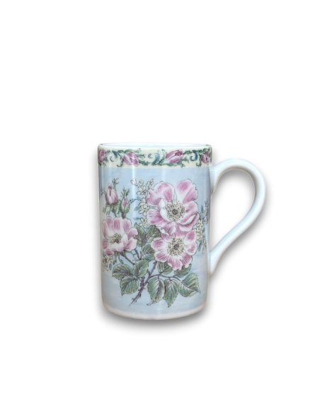 Ceasca Lapte 320ml -  Laura, Bd Floral Fond Pastel