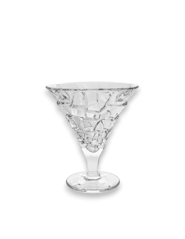 Cupa inghetata cristal, 330ml, model Crack