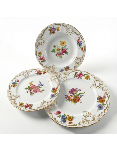 Set Farfurii 18 piese Berlin Premium Meissen Flowers