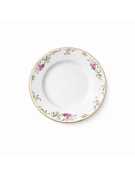 Set Farfurii 18 Piese Tulip - Pictură Manuală, Portelan Premium