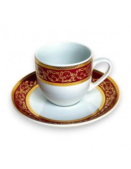 Serviciu Cafea 15 Piese Capriccio Rosu