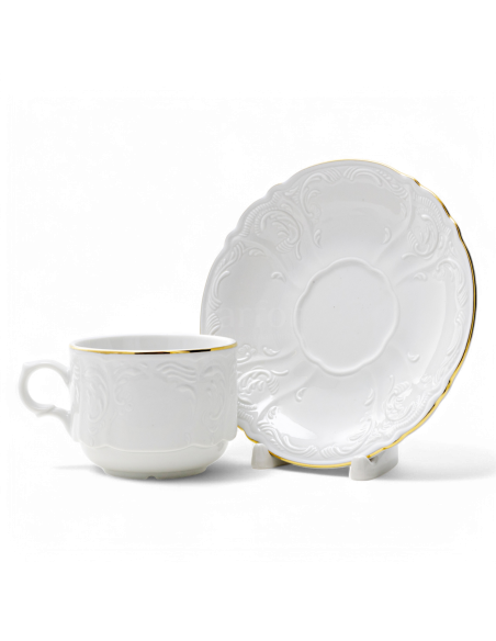 Set Cafea Tête-à-Tête 7 Piese Berlin Premium Rand Aur