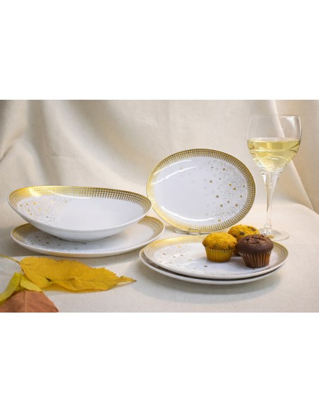 Set Farfurii 18 Piese Chantilly
