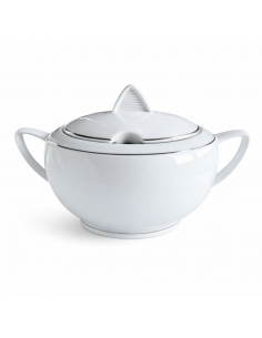 Supieră cu Capac 2700 ml Lea Linii Platină