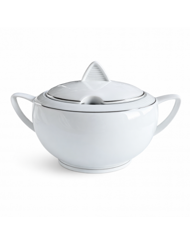Supieră cu Capac 2700 ml Lea Linii Platină