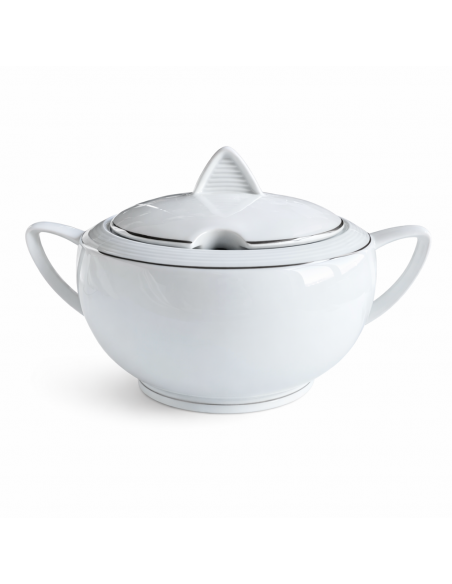 Supieră cu Capac 2700 ml Lea Linii Platină