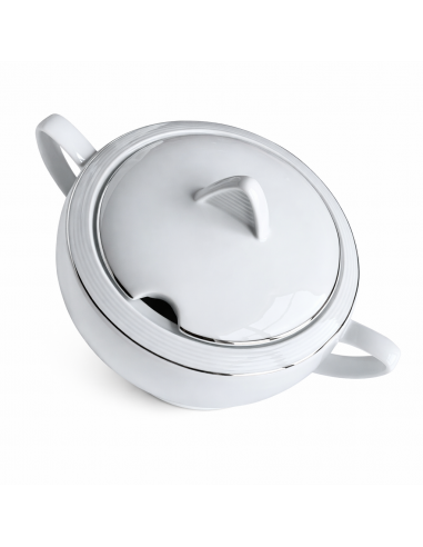 Supieră cu Capac 2700 ml Lea Linii Platină