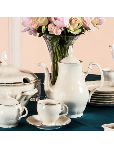 Serviciu Cafea 15 Piese  Berlin Premium Rand Aur