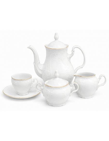 Serviciu Cafea 15 piese  Berlin Premium Rand Aur