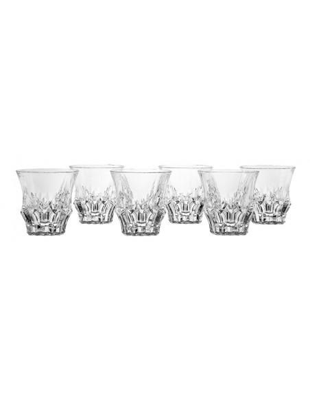 Set 6 Pahare Whisky 300 ml Cristal Bohemia Model Prague