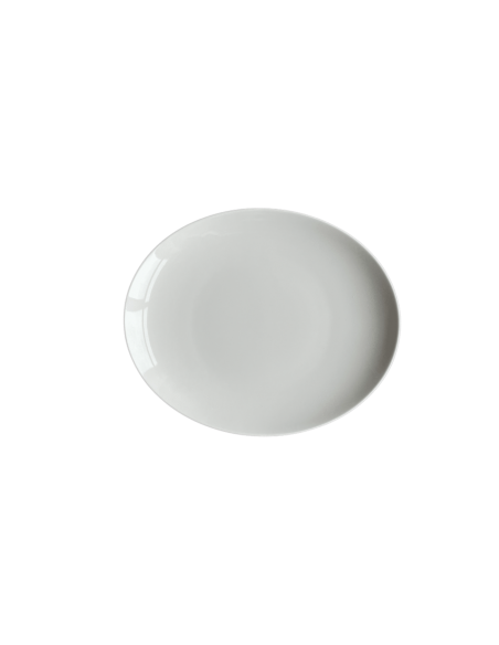 Set Farfurii Ovale 18 Piese Los Alb