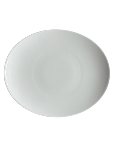 Set Farfurii Ovale 18 Piese Los Alb