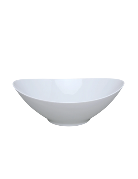 Set Masa Oval 23 Piese Los Alb