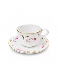 Ceasca si Farfurioara Cafea 170ml Berlin Casa cu Flori